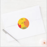 Hanukkah Happy Colorful Art Stickers (1 1/2"/3")<br><div class="desc">Hanukkah Happy Colorful Art Holiday stickers. Choose from 1 1/2" and 3" stickers. All design elements can be edited. Replace text with your own message. Use your favorite font style, size, and color. Thanks for stopping and shopping by! Happy Hanukkah! Shape: Classic Round Sticker Make your unique style stick by...</div>