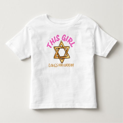 hanukkah happy hanukkah menorah chanukah  toddler t_shirt