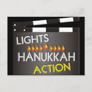 Hanukkah Holiday Postcard