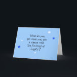 Hanukkah Humor Card<br><div class="desc">A little levity for the Levins or Leibowitzes in your life.</div>