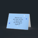 Hanukkah Humor Card<br><div class="desc">A little levity for the Levins or Leibowitzes in your life.</div>