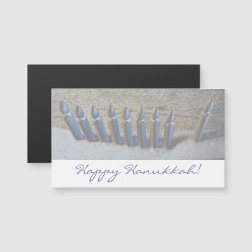 Hanukkah in the Snow