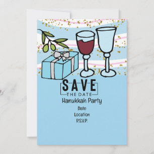 Hanukkah invitation