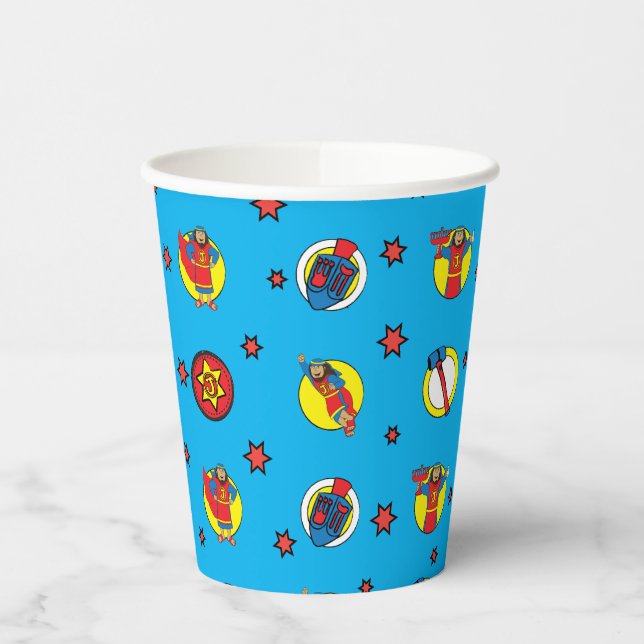 Hanukkah Judah Maccabee 8 oz. Paper Cups (Left)
