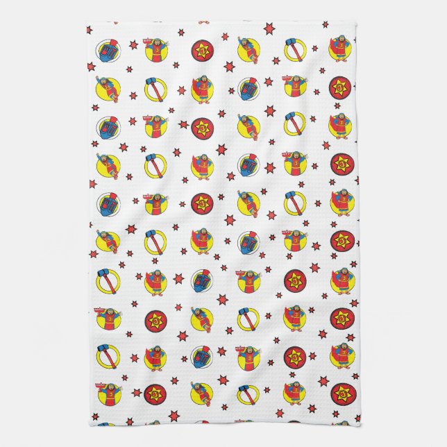Hanukkah Judah Maccabee Kitchen Towel (Vertical)