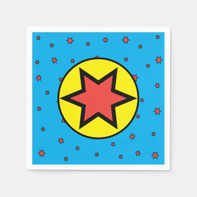 Hanukkah Judah Matching Kids Party Napkins (Front)