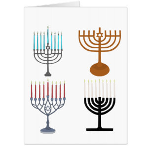 Hanukkah Judaism Jew Religion Card