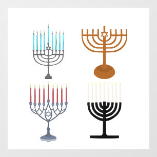 Hanukkah Judaism Jew Religion Floor Decals