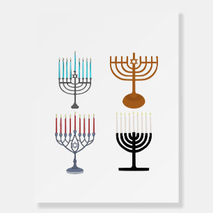 Hanukkah Judaism Jew Religion Foam Board