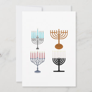 Hanukkah Judaism Jew Religion Invitation