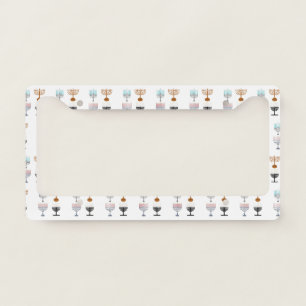Hanukkah Judaism Jew Religion License Plate Frame