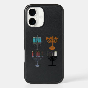 Hanukkah Judaism Jew Religion iPhone 16 Case