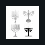 Hanukkah Judaism Jew Religion Self-inking Stamp<br><div class="desc">Hanukkah is a Jewish festival held every year,  which celebrates the victory of light over darkness and the struggle of the Jews against their oppressors. Usually the party lasts about eight days.</div>