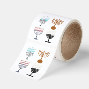 Hanukkah Judaism Jew Religion Square Sticker