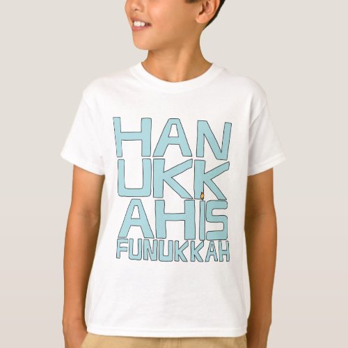 Hanukkah Kids T_Shirt HanesFunukkah