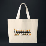 Hanukkah Large Tote Bag<br><div class="desc">Customize it with your own design,  or any of ours.</div>