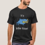 Hanukkah Latke Time/Dark Color Shirt<br><div class="desc">"It's Latke Time" Shirt. Personalize by deleting text and adding your own. Use your favorite font color, style, and size. Thanks for stopping and shopping by! Much appreciated. Happy Chanukah/Hanukkah!!! Style: Basic Dark T-Shirt Comfortable, casual and loose fitting, our heavyweight dark color t-shirt will quickly become one of your favorites....</div>