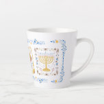 Hanukkah Latte Mug<br><div class="desc">Hanukkah Latte Mug</div>