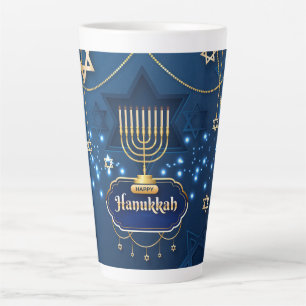 Hanukkah Latte Mug