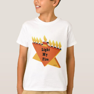 HANUKKAH LIGHT MY FIRE MENORAH GIFT T-Shirt