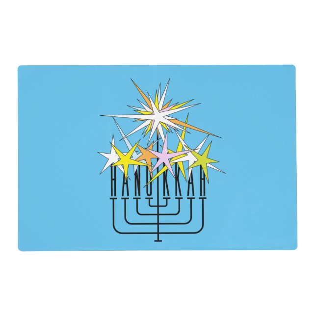 Hanukkah Lights Placemat (Front)