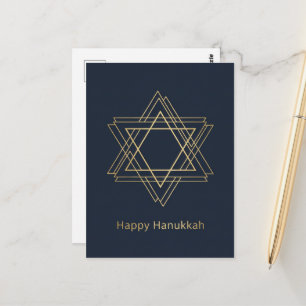 Hanukkah Lights Postcard