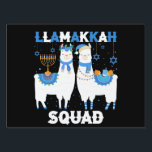 Hanukkah Llama Christmas Happy Llamakah Squad Cute Sign<br><div class="desc">Funny llama alpaca Menorah gifts for women and men,  teens,  kids,  girls,  boys who love Hannukah,  Channukah Jewish Holidays,  Happy Llamakah,  Jewish llama Christmas stockings. Ideal gift for Christmas,  St. Nick,  New Year,  birthday gift and other holidays.</div>