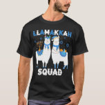 Hanukkah Llama Christmas Happy Llamakah Squad Cute T-Shirt<br><div class="desc">Funny llama alpaca Menorah gifts for women and men,  teens,  kids,  girls,  boys who love Hannukah,  Channukah Jewish Holidays,  Happy Llamakah,  Jewish llama Christmas stockings. Ideal gift for Christmas St. Nick,  New Year's birthday,  gift and other holidays.</div>