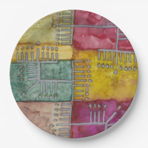 Hanukkah Lots A Menorahs Paper Plates