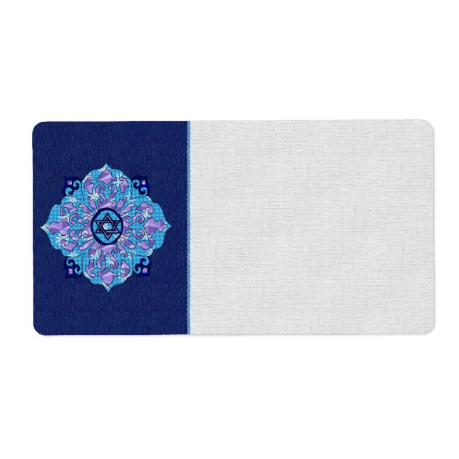 Hanukkah Mandela Label (Front)