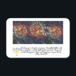 Hanukkah match box menorah , fire crackers<br><div class="desc">Light up your celebrations with our Hanukkah-Themed Matchbox, featuring vibrant, original artwork of firecrackers, a beautifully illustrated menorah, and warm Hanukkah wishes. Perfect for lighting the menorah or adding a festive touch to your holiday décor, this matchbox combines functionality with charm. Its unique design makes it a thoughtful keepsake or...</div>