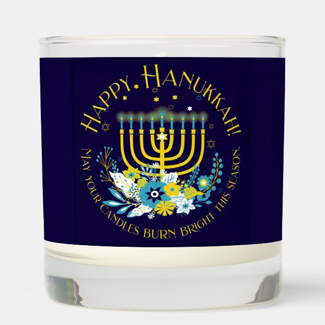 Hanukkah May Your Candles Burn Bright Scented (Front)