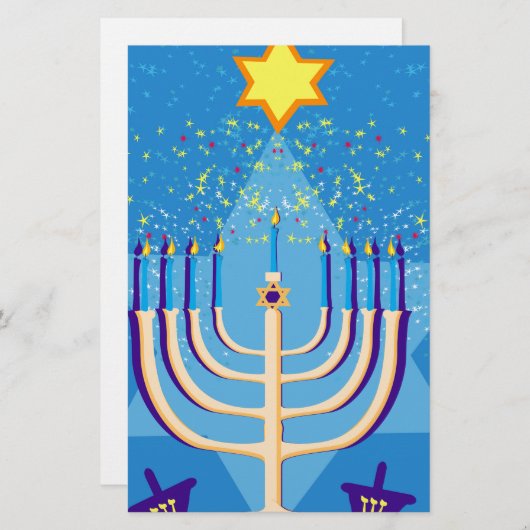 hanukkah menorah (Front/Back)