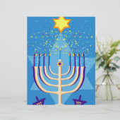 hanukkah menorah (Standing Front)