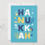 HANUKKAH Menorah Dreidel Greeting Card<br><div class="desc">Our Hanukkah Greeting card with a dreidel, menorah, jelly donut, and Jewish stars of David is a beautiful, fun way to wish family and friends a Happy Hanukkah in style. . Personalize with your custom greeting on the reverse to make it truly one of a kind. Inquiries: message us or...</div>