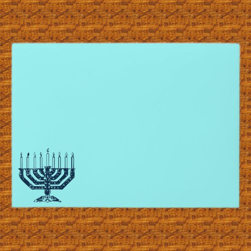 Hanukkah Menorah Envelope