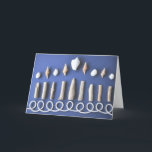 Hanukkah Menorah Holiday Card<br><div class="desc">Create your customized Holiday Card with us! Fulfill your Holiday card wishes by inserting your own messaging, a family photo or keep it the way it is! A portion of all holiday card proceeds will go to the BoatUS Foundation for boating safety and clean water. Proceeds support our mission to...</div>