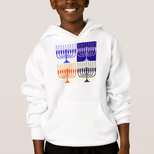 Hanukkah Menorah Hoodie