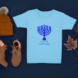 Hanukkah Menorah Light of My Life T-Shirt<br><div class="desc">This cute holiday shirt depicts a menorah and can be customized with any name or title to show your affection!</div>