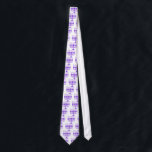 Hanukkah Menorah Neck Tie<br><div class="desc">Hanukkah Candles</div>
