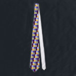 Hanukkah Menorah Neck Tie<br><div class="desc">Hanukkah candles</div>