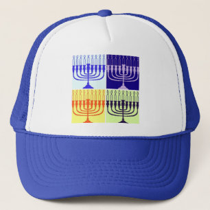 Hanukkah Menorah Trucker Hat