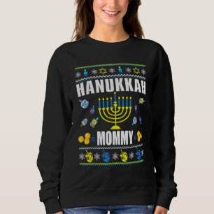 Hanukkah Mommy Jew Chanukah Ugly Sweater Pajamas