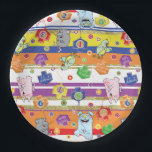 Hanukkah Mouse N Friends Paper Plates<br><div class="desc">Hanukkah Mouse N Friends, Paper Plates. Yay! Hanukkah fun! Thanks for stopping and shopping by. Much appreciated! Happy Chanukah/Hanukkah! Size and Style: 9" Round Paper Plate Throw a spectacular party with fully customizable paper plates to match your theme! Each set of paper plates is printed on durable paper stock and...</div>