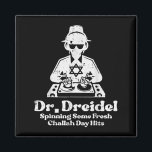 Hanukkah Mr Dreidel Dj Funny Chanukkah Jewish Men  Magnet<br><div class="desc">Hanukkah Mr Dreidel Dj Funny Chanukkah Jewish Men Boys Kids</div>