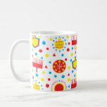 Hanukkah Mug Colorful Crazy 8 Nights<br><div class="desc">Colorfully Fun Hanukkah mug. "Colorful, Crazy 8 Nights" Chanukah Mug. Create a simply simple gift by adding some goodies to the mug, wrap it in cellophane and tie it with a bow. Enjoy! Thanks for stopping and shopping by. Much appreciated. Happy Chanukah/Hanukkah! Style: Classic Mug Give a made-to-order mug from...</div>