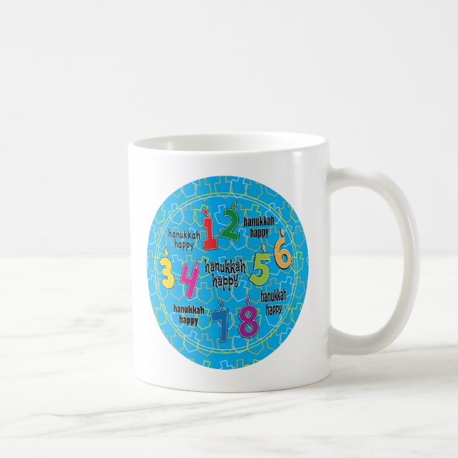 Hanukkah Mug Personalize (Right)