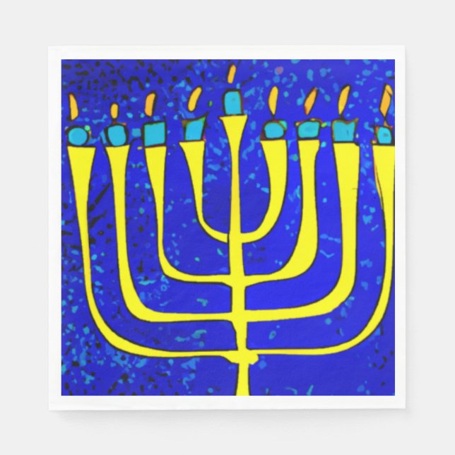 Hanukkah Napkins (Front)