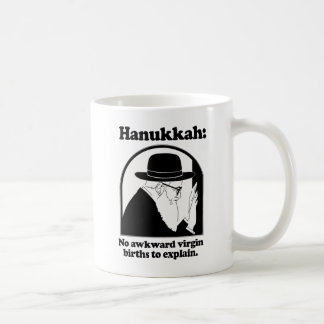 Hanukkah - No awkward virgin births Coffee Mug