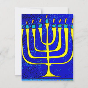 Hanukkah Note Card
